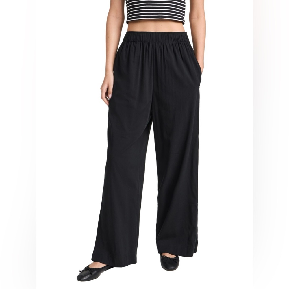 Like New! Madewell Blaise Wide-Leg Pull-On Pants L